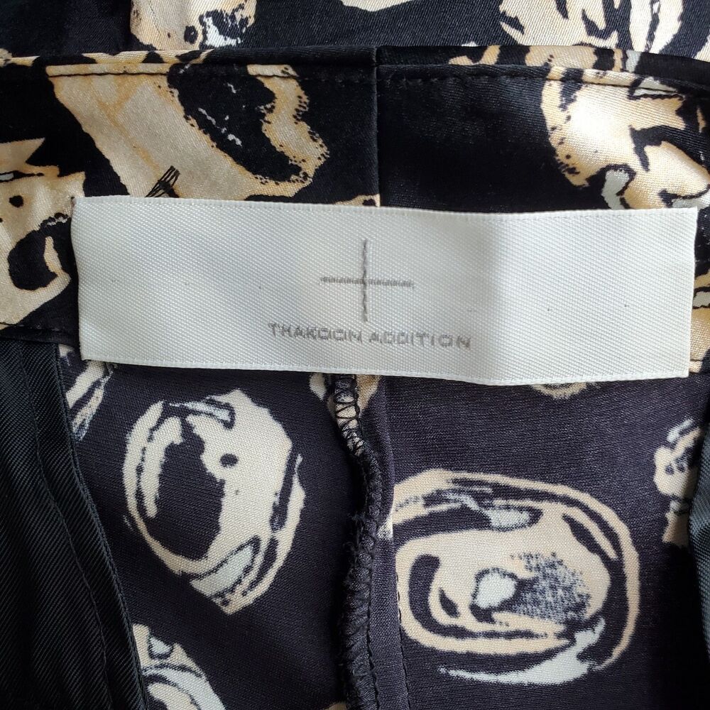 Thakoon Adidition Womens Silk Crop Ankle Pants Floral Print Size 8 - Picture 3 of 4